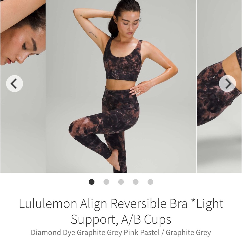 Lululemon Align Reversible Bra *Light Support, A/B Cups